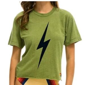 Aviator Nation Bolt Boyfriend Tee